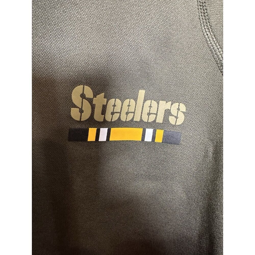 Nike Pittsburgh Steelers Salute to Service Hoodie Sweatshirt 2017 Men’s Medium - Picture 6 of 14